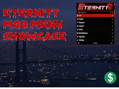 Eternity | GTA V Online 1.58 | GTA 5 Mod Menu PC | FREE |