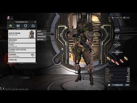 Warframe - Solo SP Disruption Fissure 50R 2:38:56 (Full gameplay)