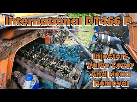 International DT466 Engine Rebuild Part 2 Head Removal