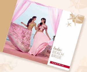 3.9K reactions · 143 shares | The #BohoBeachBride look from #DestinationBrides, created with gorgeous wine tones, stands out perfectly against the blue hue of the sea and the sky. #WeddingBelles #MatrixTrend2017 #HairColorIsTheNewMakeUp To know more, visit https://www.matrixprofessional.in/trends/destination-brides | Matrix Professional Haircare & Color | Facebook