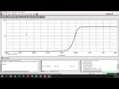 Simulation of a Second-Order High-Pass Filter in Orcad and Proteus (ECG)