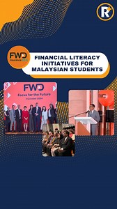 4.4K views | FWD Insurance is empowering the future with new financial literacy programs for students! Partnering with Bank Simpanan Nasional, Little Tauke, and ARUS Academy, these initiatives will equip young Malaysians with essential financial management skills. #RinggitPlus #DuitTheEasyWay #Finance #Malaysia #FinancialLiteracy #Insurance #FWDInsurance #BSN | RinggitPlus | Facebook