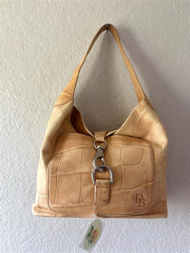 Vintage Dooney & Bourke Purse Tan Leather Dooney and Bourke Handbag Vintage Hobo Shoulder Bag Tan Croc Embossed Leather Dooney Bourke Bag - Etsy UK