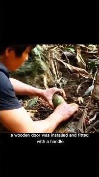 A Talented Boy Builds a Luxury Forest Hermitage Using Only Nature