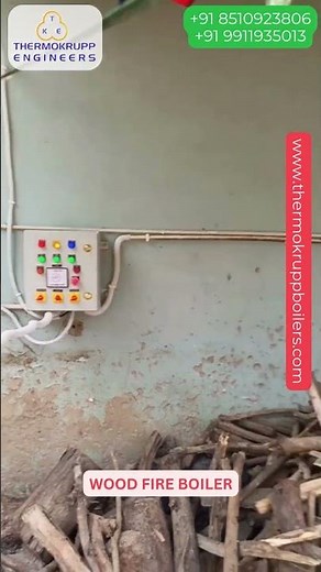 Wood Fire Boiler Successfully Installed at Cherry Manufacturing | Thermokrupp Engineers