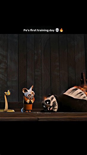 Po's first training day 💀🔥 | Kung fu panda edit | #edit #shorts #animation |