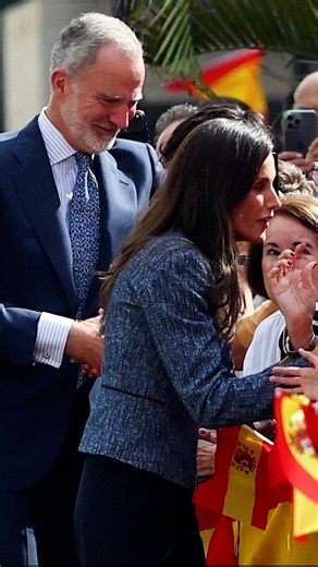 Felipe VI y Letizia ya están en Ceuta #shorts