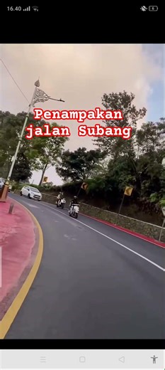 Penampakanjalan Subang ciater