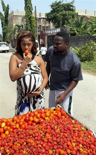 Pregnant Betty Craving for Raw Tomatoes | Sirbalo Comedy