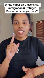 South Africa’s Revised Immigration White Paper Explained. Public comment open. Let’s participate. Here’s the SACR link: https://docs.google.com/forms/d/e/1FAIpQLSeF-6LcwgUJ-QRpH7wmmwG0J-q7cNIx4eimchgvEGBPVpYIbg/viewform #FixImmigrationSA | Princy Mthombeni