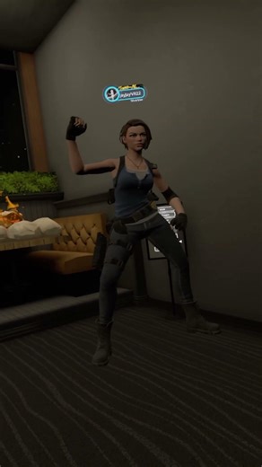 Jill Valentine Breaking It Down In VRCHAT..