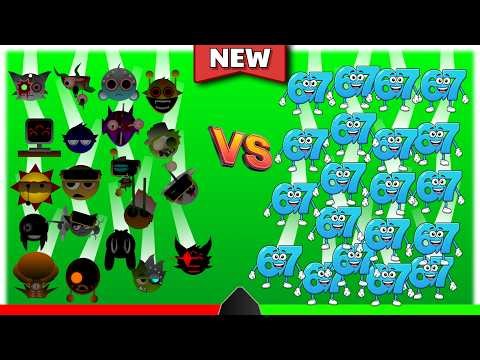 SPRUNKI Vs BRAINROTS | Sprunki Anti-Shifted Phase 4 Tri-Shifted Vs 67 | Marble Race Who Will Win?
