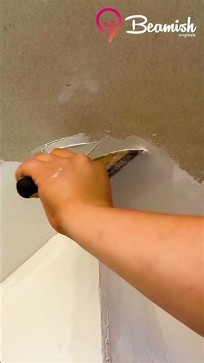 Smooth ceiling corner fix #easy #ceiling #corner #fix