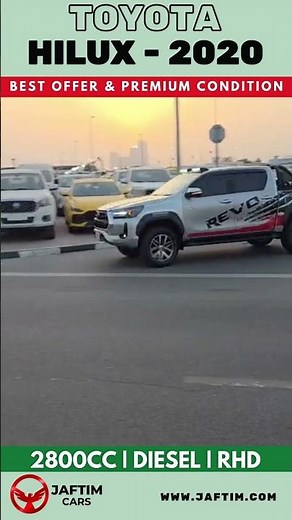 Toyota Hilux 2020 Revo 2.8L Diesel 4WD Automatic | Double Cabin Pickup for Sale 🚗 At JAFTIM Cars Fze