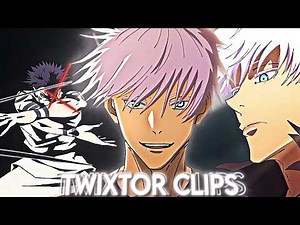Gojo Vs Sukuna Twixtor 4K | Clips For Edits | Jujutsu Kaisen Fan Animation