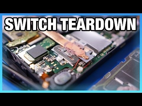 Nintendo Switch Teardown & Disassembly