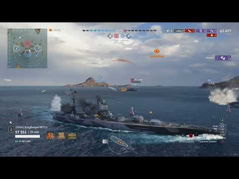 WoWS:legends; battleship Nelson