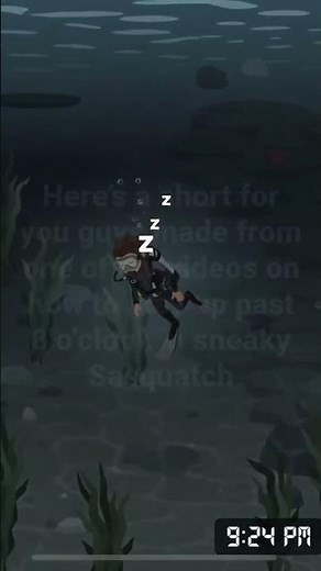 I am going to stay out of the water in Sneaky Sasquatch after 9pm #sneakysasquatch