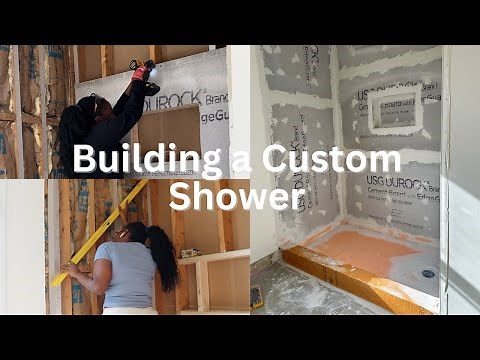 DIY Bathroom Renovation| Building a Walk-in Shower, Custom Niche, and Waterproofing