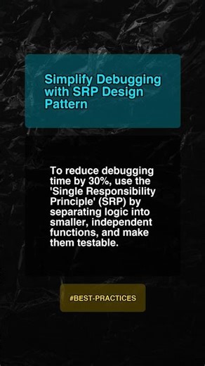 Simplify Debugging With Srp De