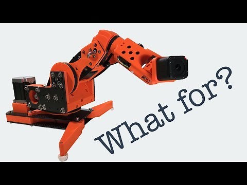 Three examples of using Robot Arm (Serious stuff)