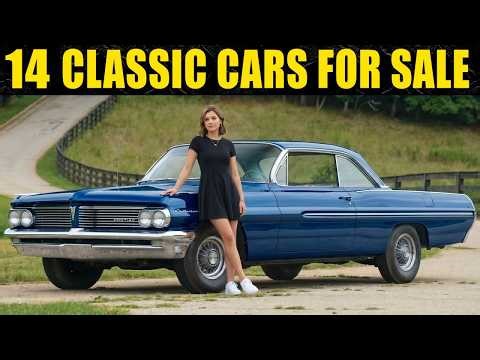 14 Classic Cars For Sale | Rare & Beautiful Vintage Machines!