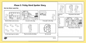 Phase 3 Tricky Word Spotter Story