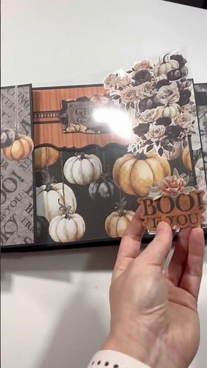 Sneak Peek at My Graphic 45 Ghostly Greetings Mini Album & Black Friday Sale!!!