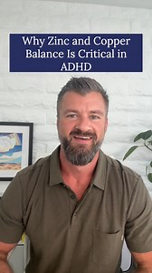 Most people think of ADHD as only a brain chemistry issue. But minerals like zinc and copper play a huge role in how dopamine and norepinephrine are regulated. When zinc is low, copper often runs high — and that imbalance can drive more anxiety, irritability, and focus issues. But taking too much zinc can deplete copper too. The key isn’t one mineral or the other — it’s balance. If you’re in California, Arizona, or New Mexico and are interested in working with me and doing blood work to address 