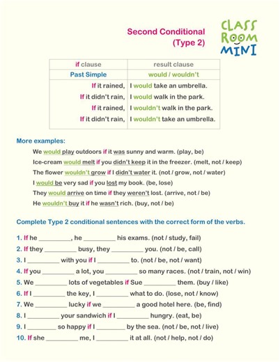 Second Conditional interactive exercise for Pre-Intermediate