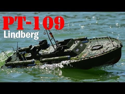 PT 109 Lindberg RC Scale Model Boat
