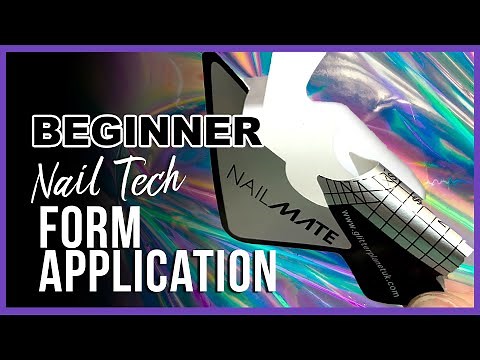 Episode 2 | How to Apply NAIL FORMS for sculpting nails