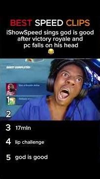 Best IshowSpeed clips