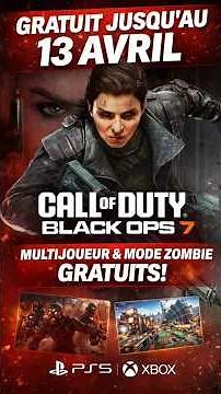 URGENT : BLACK OPS 7 EST GRATUIT ! (Profitez-en vite sur PC et Consoles) 🔥