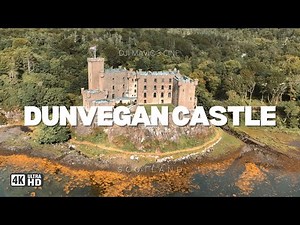 4K Dunvegan Castle Isle of Skye Scotland