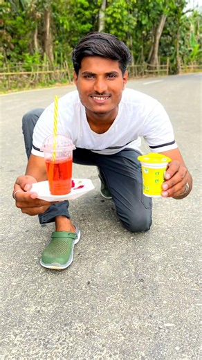 Nimbo pani VS watermelon 🍉 juice unboxing and testing #shortsfeed #viralvideo #youtubeshorts