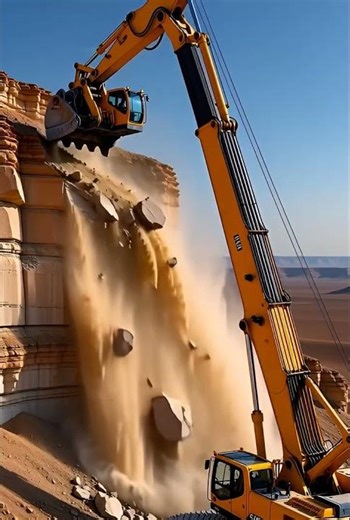 High-Tech Rock-Cutting Machine You Have to See!