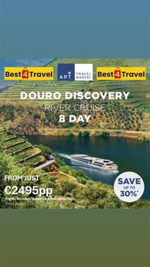 1K views | THE DAZZLING DOURO DISCOVERY Now just €2495pp for...