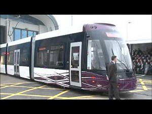 New Bombardier Flexity 2 Tram Launch in Blackpool