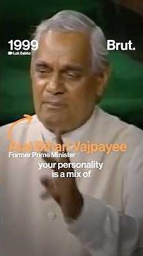 Atal Bihar Vajpayee recalls his banter with Jawaharlal Nehru in Lok Sabha…