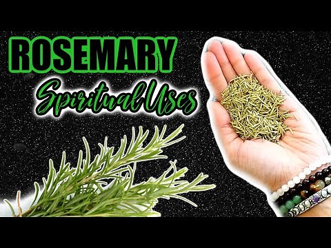 🔥 SPIRITUAL AND MAGICAL WAYS TO USE ROSEMARY 🔮 MENTAL CLARITY 🔥