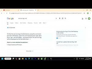 How To Find Service Tag In Windows 11