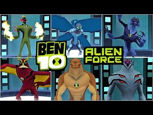 Ben 10 Alien Force | All Aliens & Characters - Todos los Personajes & Aliens