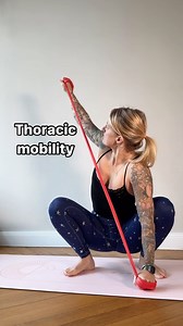 Kick Ass Yoga | Yoga & Movement Coach on Instagram: "Thoracic mobility is important for overall functional health and well being. Adding thoracic mobility into your daily regime can help with optimal posture, deep core and pelvic floor strength, enhanced breathing, and safer, deeper workouts as well as increasing back extension. #thoracicmobility #thoracic #mobility"