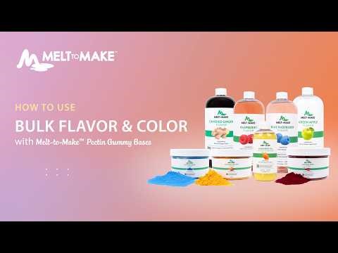 How to Use Bulk Flavors + Colors PECTIN