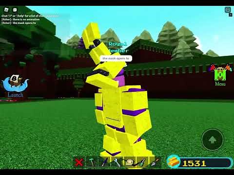 Fnaf Springbonnie suit in roblox build a boat!