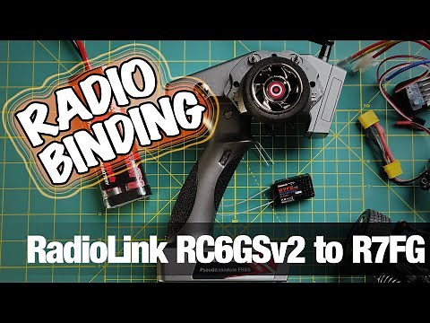 Binding the RadioLink RC6GS v2 Transmitter to an R7FG Receiver | RC Racing Legends
