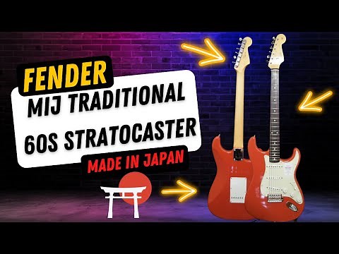 Fender MIJ Traditional 60s Stratocaster Made in Japan - Tone Demo | Euphoric Gears