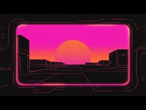 Sunset Cyberspace - Chill Synthwave Beats for Relaxation