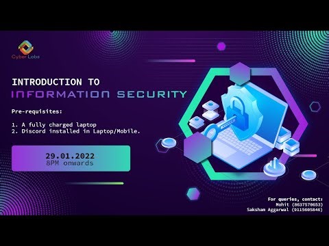 Introduction to Information Security - I